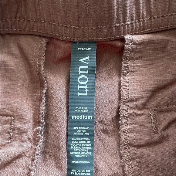 Vuori Ripstop Pink Straight Leg Pants Women’s Sz Medium - Picture 9 of 11